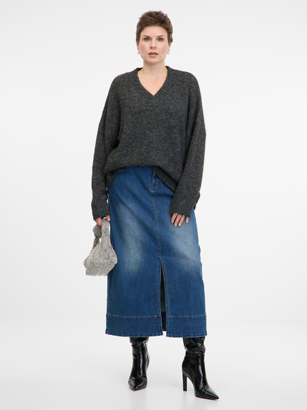 Orsay Тъмно сив дамски пуловер ORSAY