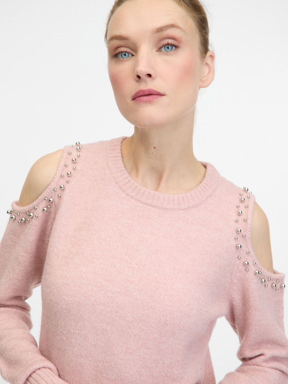 Orsay Светлорозова дамска жилетка ORSAY