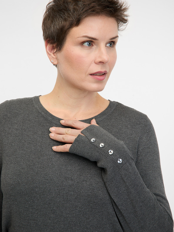 Orsay Сив дамски пуловер ORSAY