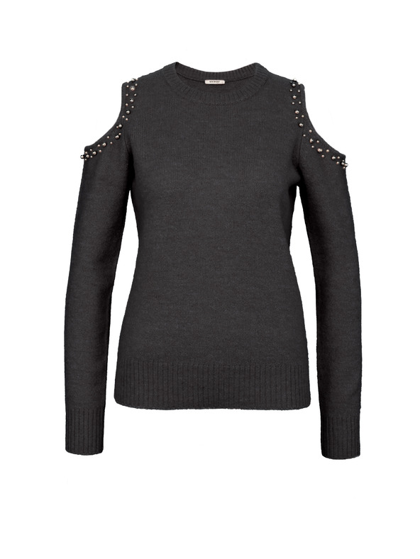 Orsay Тъмно сив дамски пуловер ORSAY