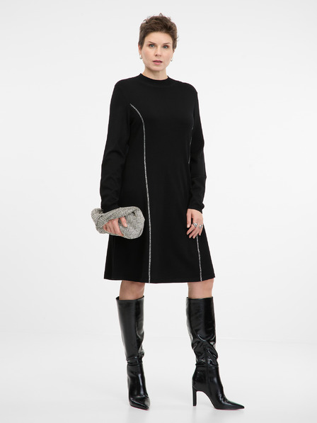 Orsay Черна дамска рокля ORSAY