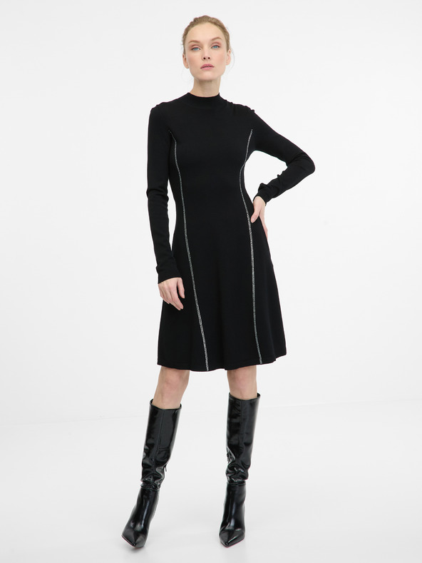 Orsay Черна дамска рокля ORSAY