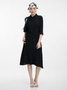 Orsay Черни дамски ризови рокли до коляното ORSAY