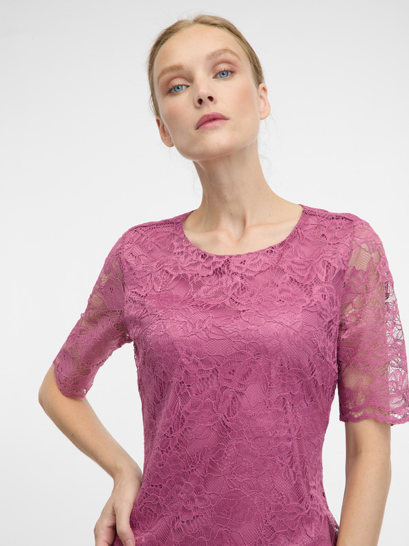 Orsay Розова дамска рокля до коляното ORSAY