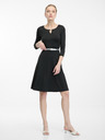 Orsay Черна дамска рокля с дължина до коляното ORSAY