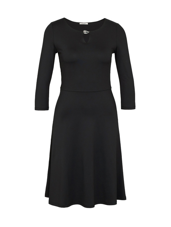 Orsay Черна дамска рокля с дължина до коляното ORSAY