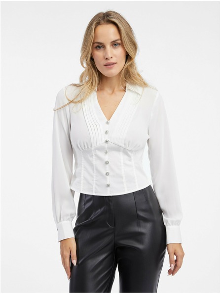 Orsay Бяла дамска блуза ORSAY