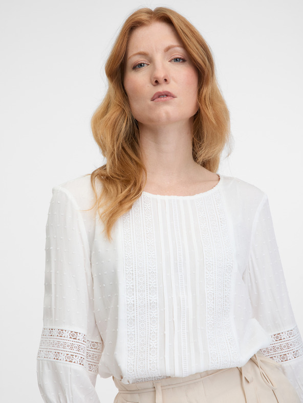 Orsay Бяла дамска блуза ORSAY