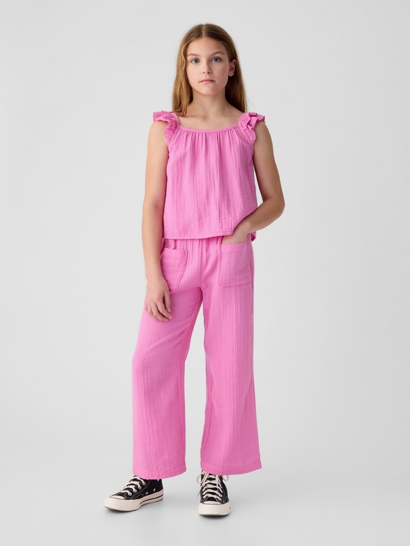 GAP Детски мюслинов топ GAP