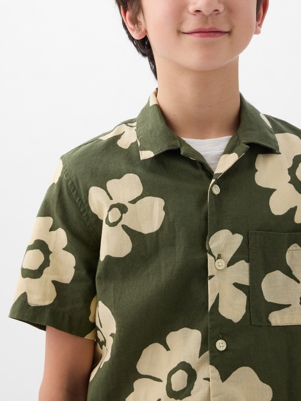 GAP Детска щампована риза GAP