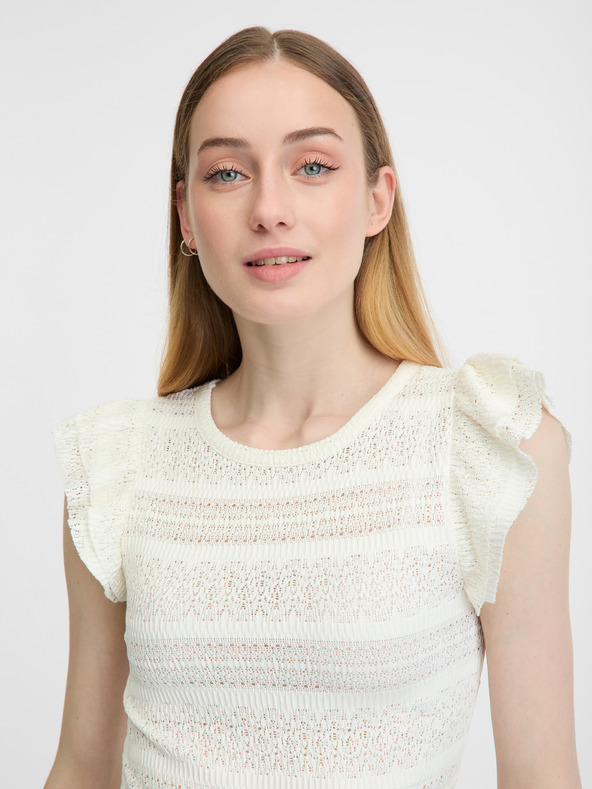 Orsay Бяла дамска блуза ORSAY