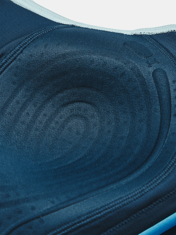 Under Armour Дамски сутиен Under Armour UA Infinity Mid High Neck Shine