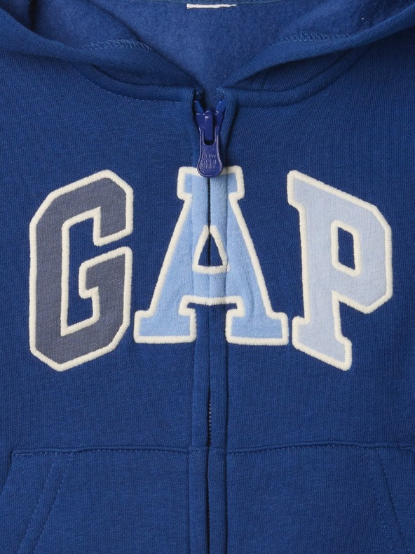 GAP Бебешки суитшърт с логото на GAP