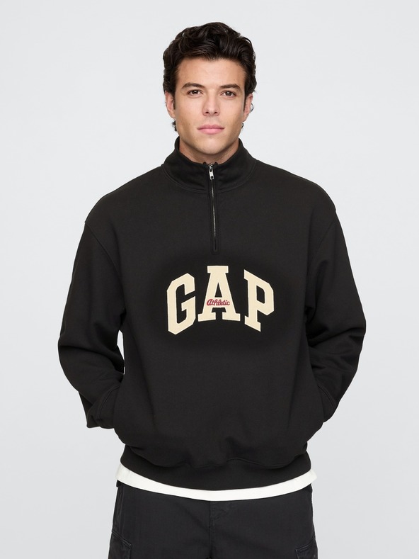 GAP Овърсайз суитчър с логото на GAP