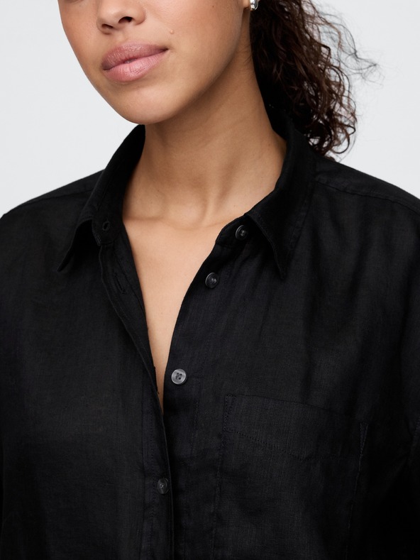 GAP Ленена риза с голям размер Голяма риза GAP