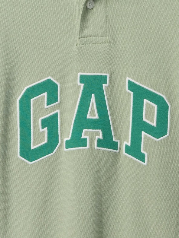 GAP Детска поло тениска с логото на GAP