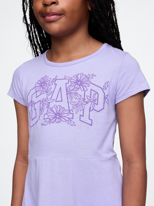 GAP Детска рокля с логото на GAP