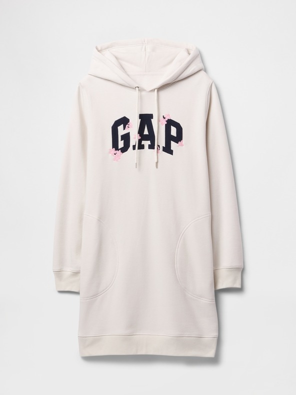 GAP Рокля суитшърт с лого Gap