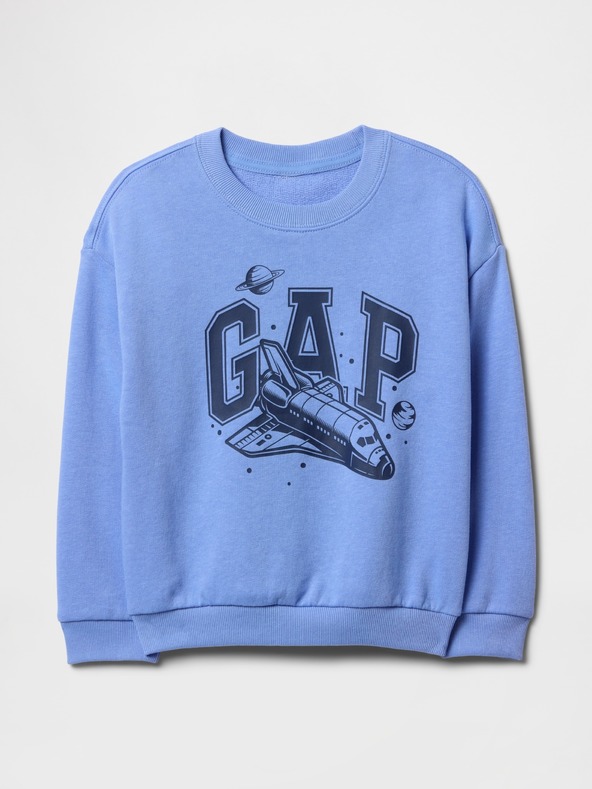 GAP Бебешки суитшърт с големи размери с логото на GAP