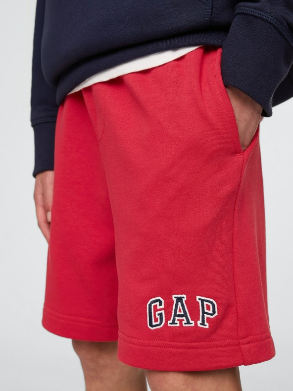 GAP Бебешки шорти с логото на GAP