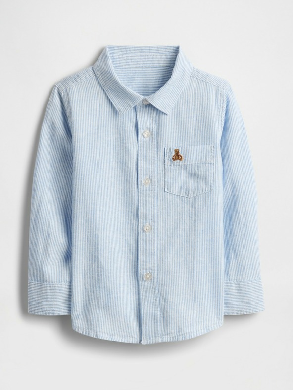 GAP Бебешка ленена риза Gap