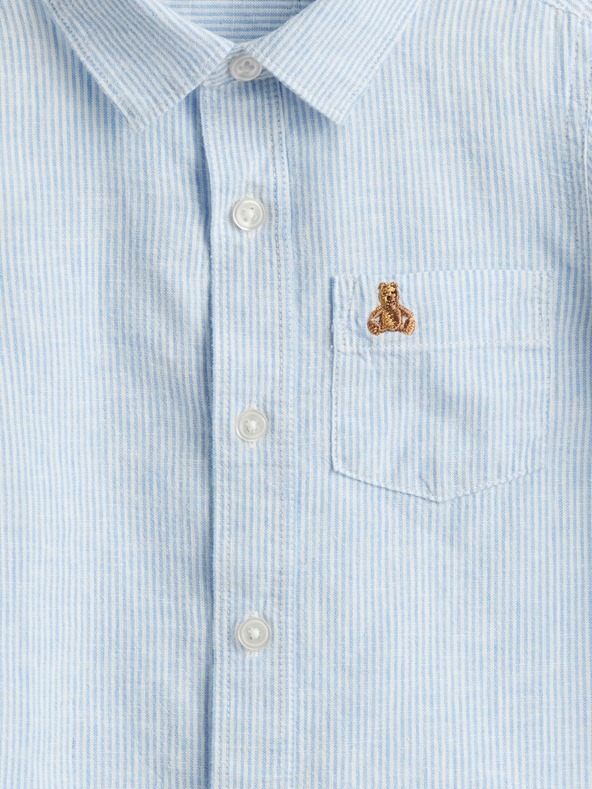 GAP Бебешка ленена риза Gap