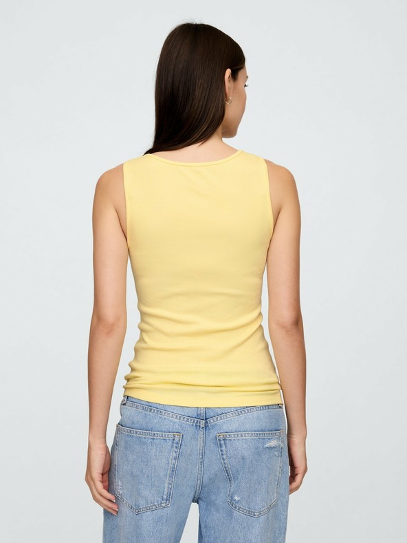 GAP Ребрест потник с лого на GAP