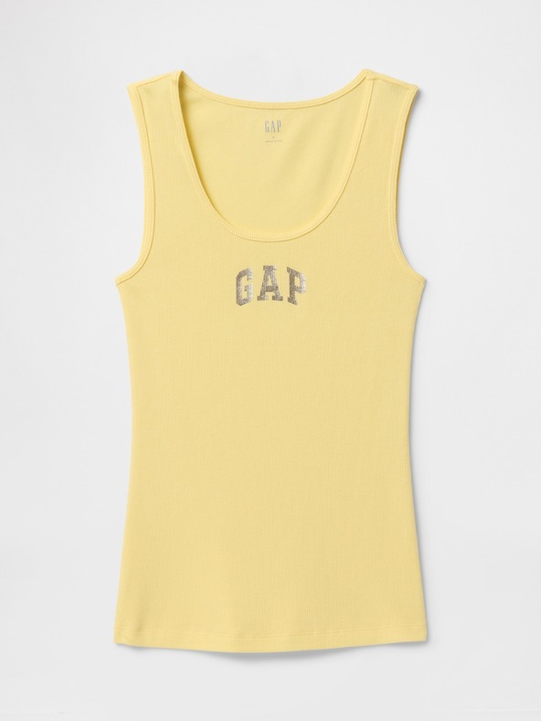 GAP Ребрест потник с лого на GAP