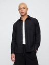GAP Ленена риза със стандартна кройка GAP
