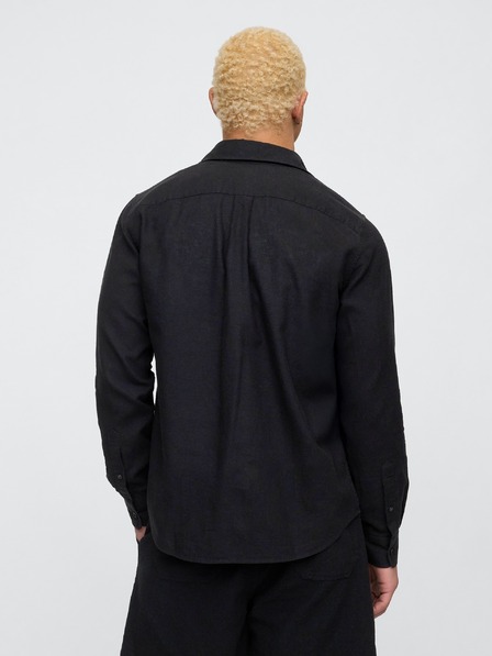 GAP Ленена риза със стандартна кройка GAP