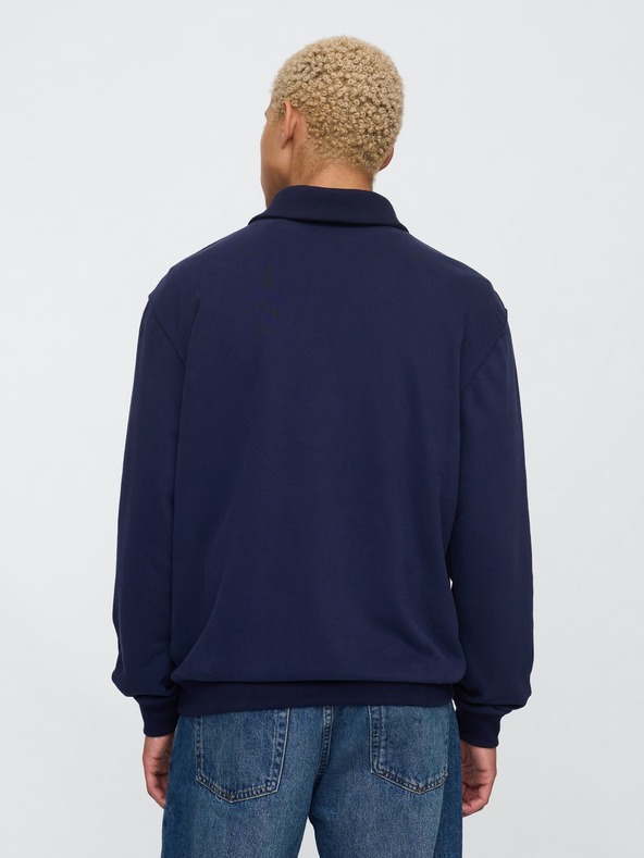 GAP Поло блуза с логото на GAP