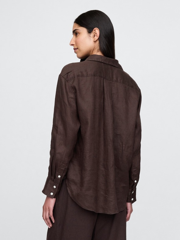 GAP Ленена риза с голям размер Голяма риза GAP