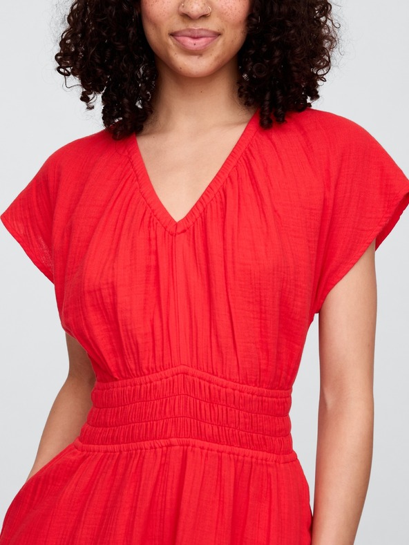 GAP Макси рокля с джобове Americana GAP