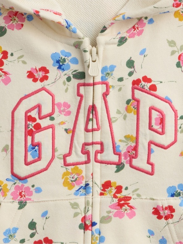GAP Бебешки суитшърт с логото на GAP