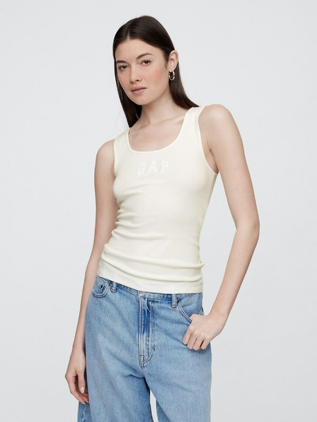 GAP Ребрест потник с лого на GAP