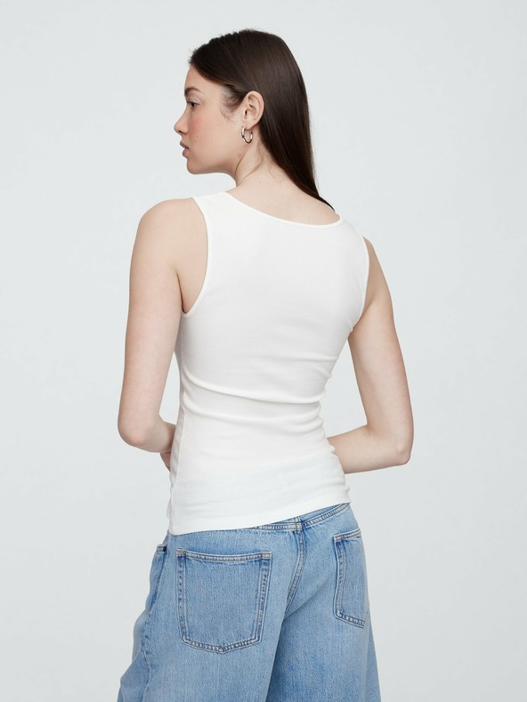 GAP Ребрест потник с лого на GAP