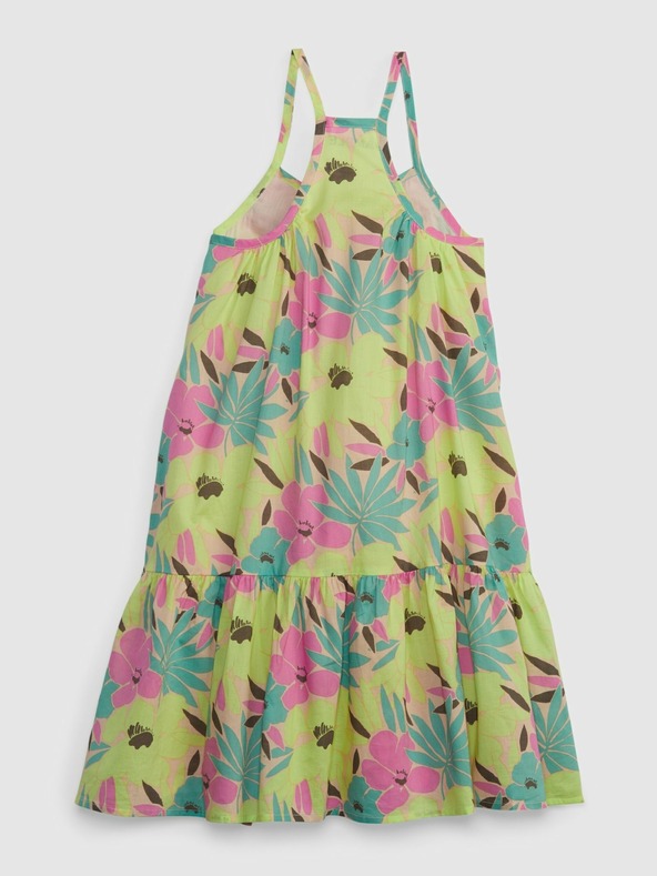 GAP Детска цветна рокля с презрамки GAP