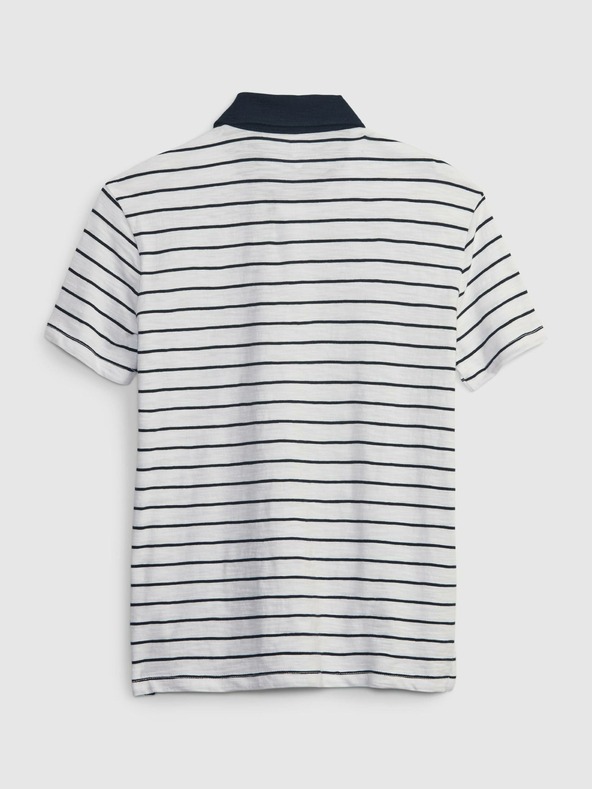 GAP Детска раирана поло тениска GAP