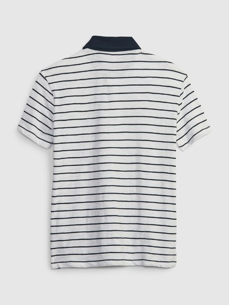 GAP Детска раирана поло тениска GAP