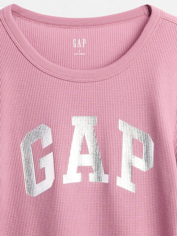 GAP Тениска с гофрирана шарка GAP