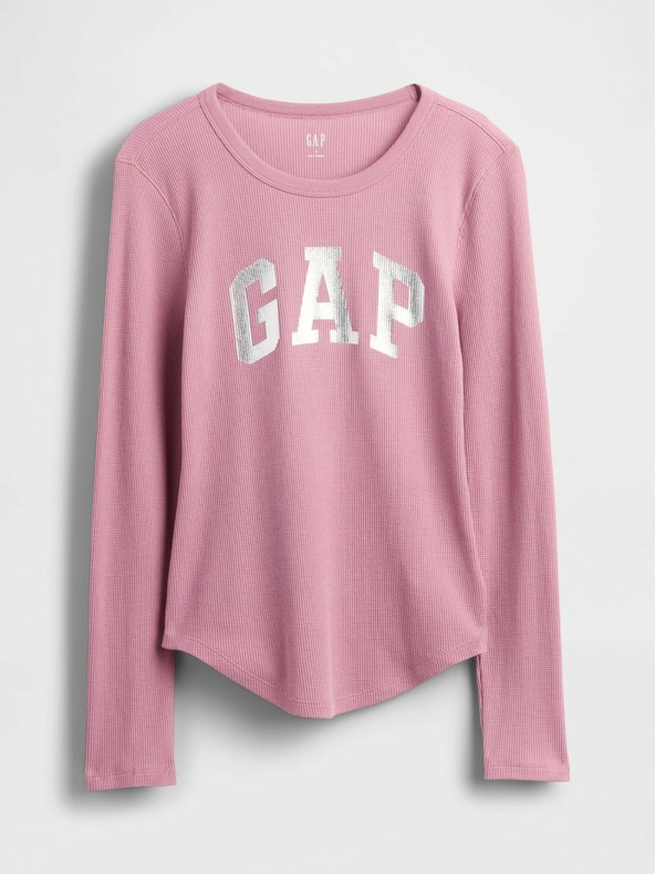 GAP Тениска с гофрирана шарка GAP