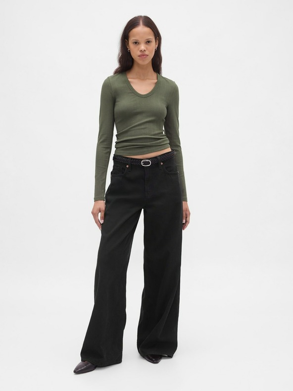 GAP Тениска с ребра GAP