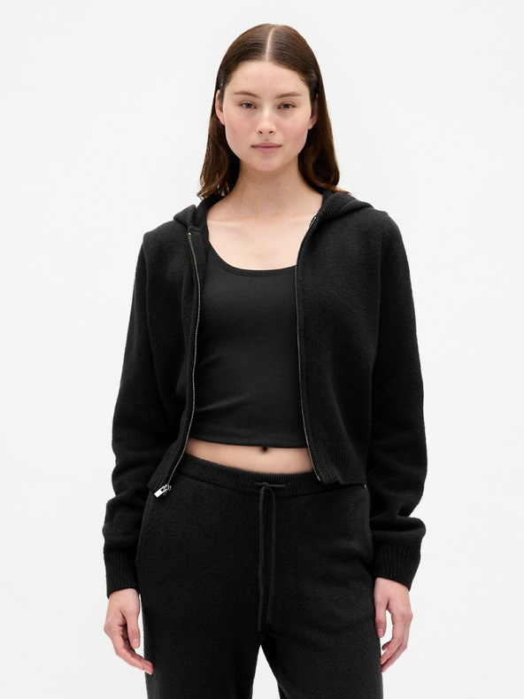 GAP Пуловер с цип CashSoft GAP