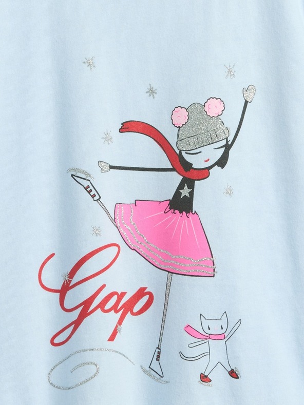 GAP Детска тениска с логото на GAP