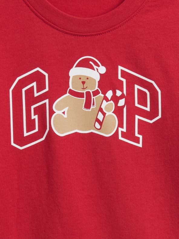 GAP Бебешка тениска с лого CashSoft GAP