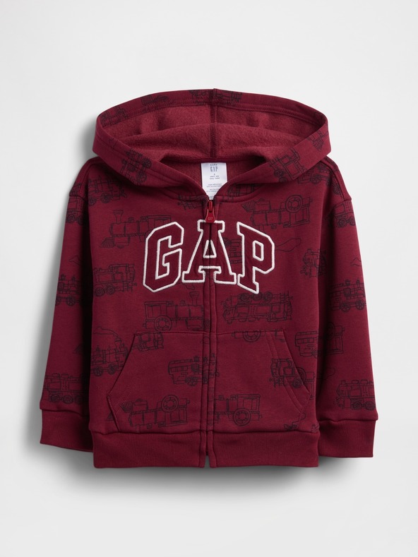 GAP Бебешки суитшърт с логото на GAP