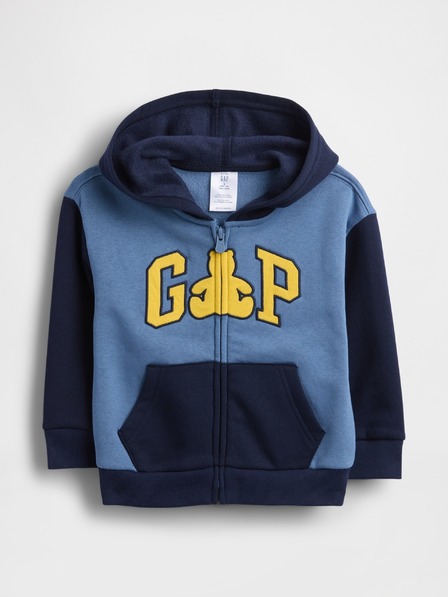 GAP Бебешки суитшърт с логото на GAP