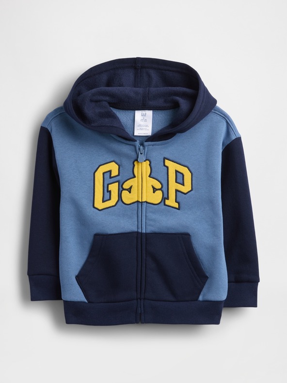 GAP Бебешки суитшърт с логото на GAP