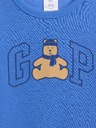 GAP Бебешки суитшърт с лого CashSoft GAP