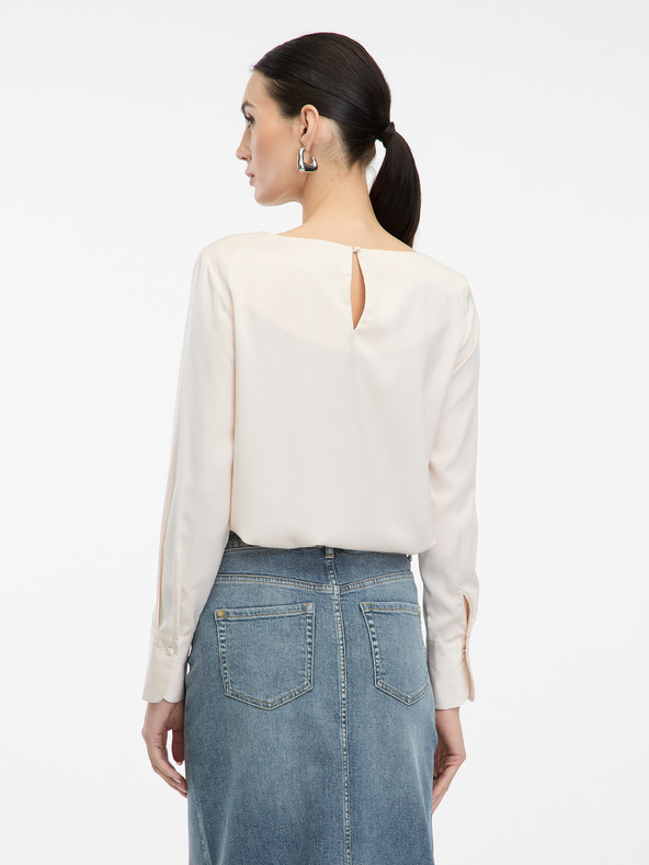 Orsay Светлорозова дамска блуза с апликация ORSAY